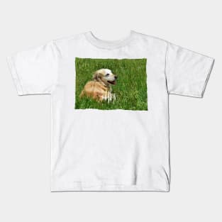 Golden Retriever Kids T-Shirt